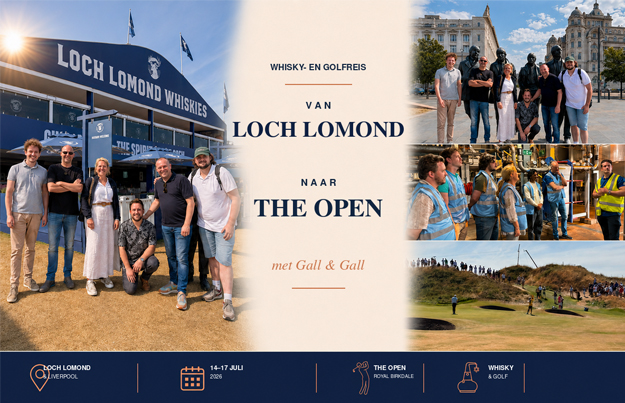 Van Loch Lomond naar The Open met Gall & Gall