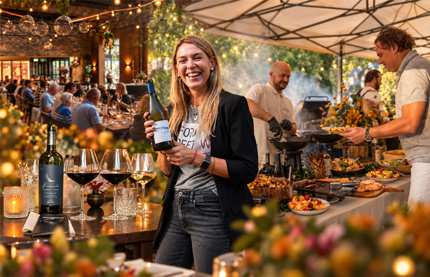 Andeluna in de hoofdrol tijdens heerlijke barbecueavond bij Hanninkshof in Usselo