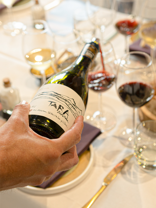 Ventisquero wijn-spijsavond met chief winemaker Felipe Tosso  1