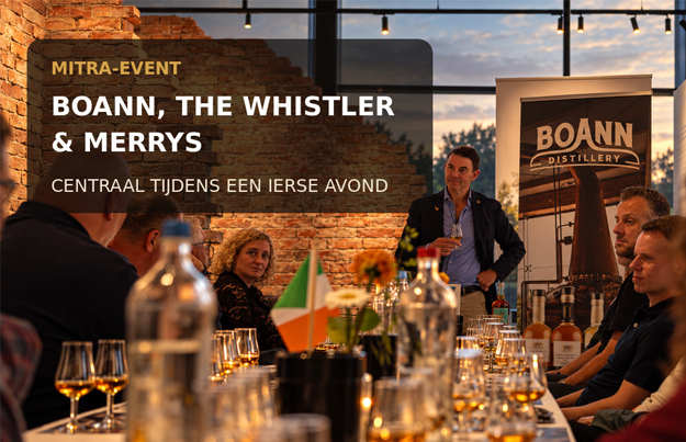 Boann, The Whistler en Merrys centraal tijdens Mitra-event