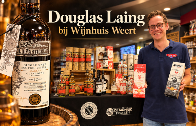 Douglas Laing laat veelzijdigheid zien bij Wijnhuis Weert