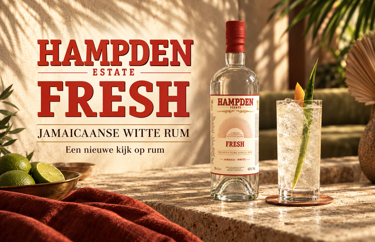Hampden Estate introduceert Fresh: Jamaicaanse witte rum met karakter