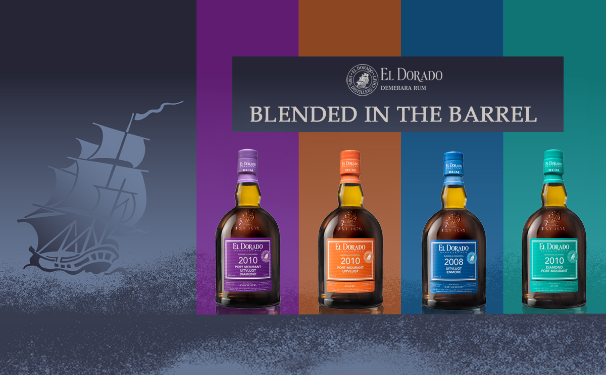 Unieke ‘Blended in the Barrel’ serie van El Dorado Rum