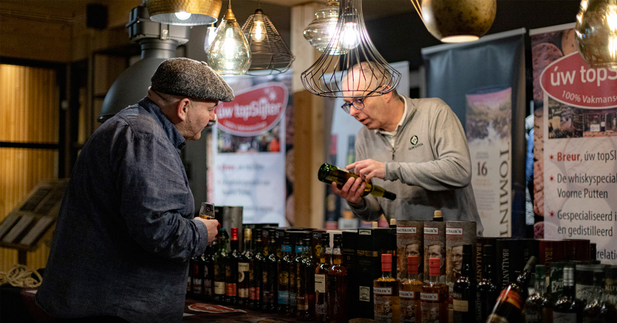 Whisky’s Loch Lomond vallen in de smaak op Whisky aan het Strand!