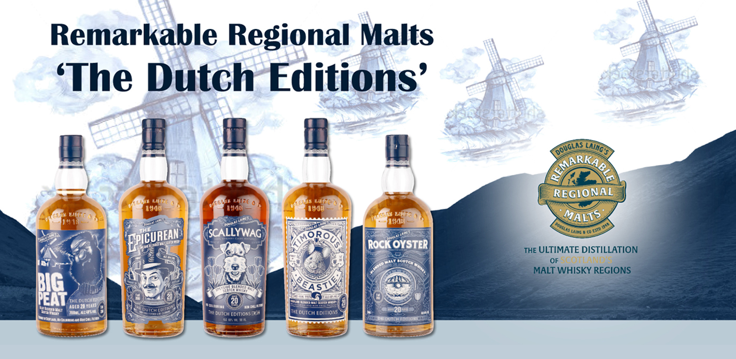 Lancering van de Remarkable Regional Malts ‘The Dutch Editions’ op 7 & 8 oktober tijdens het 100-jarig jubileum!