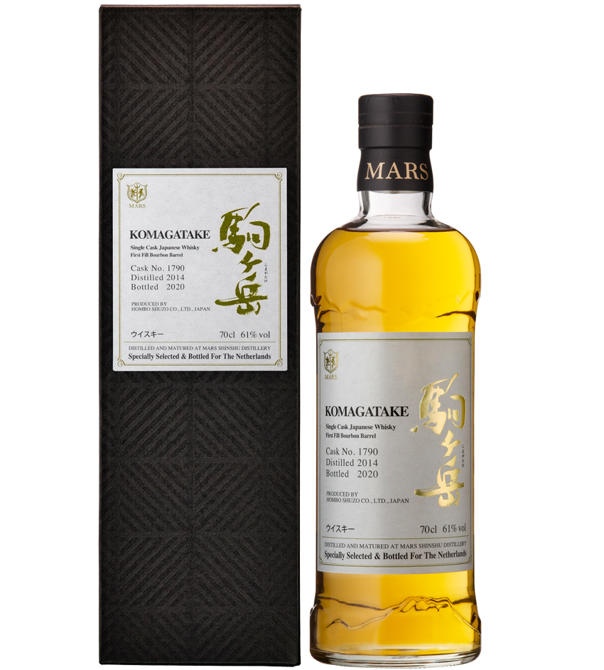 Mars Komagatake Single Cask Japanese Whisky exclusief voor Nederland