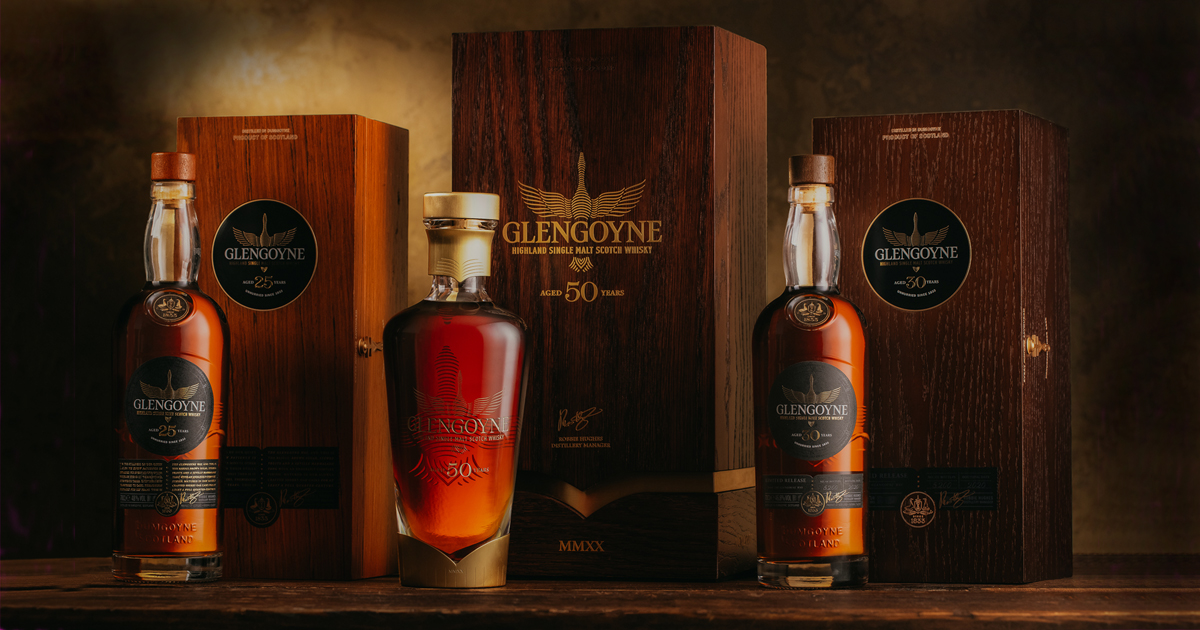 Fobie Rationeel Bisschop Glengoyne Fine & Rare Range met 50 jaar oude Single Malt Whisky