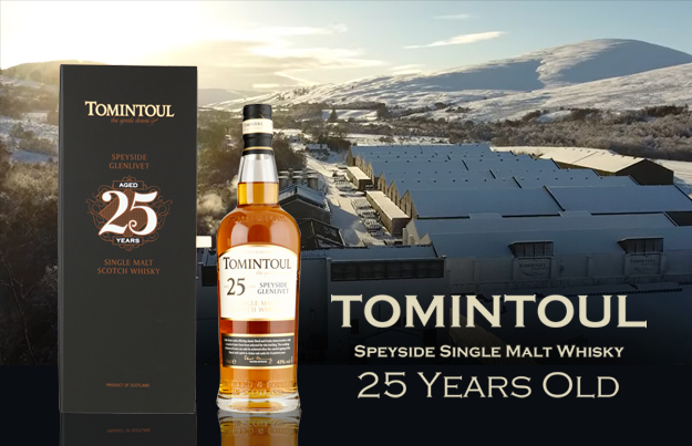 Tomintoul 25YO toegevoegd aan assortiment De Monnik Dranken