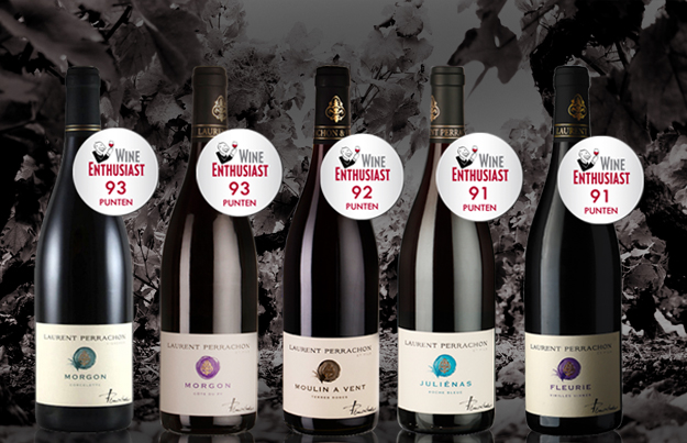5 wijnen van Perrachon in Wine Enthusiast’s ode aan de Beaujolais