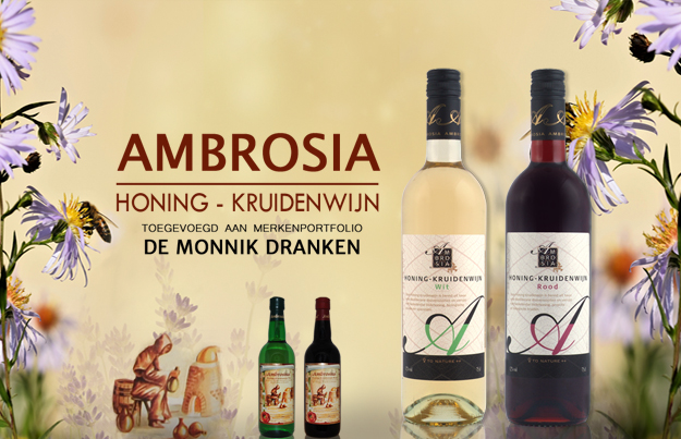 Ambrosia en Ambrosius toegevoegd aan merkenportfolio De Monnik Dranken