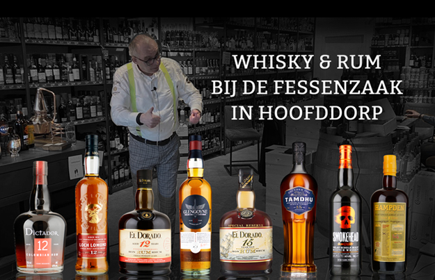Geslaagde whisky & rum proeverij bij De Flessenzaak in Hoofddorp