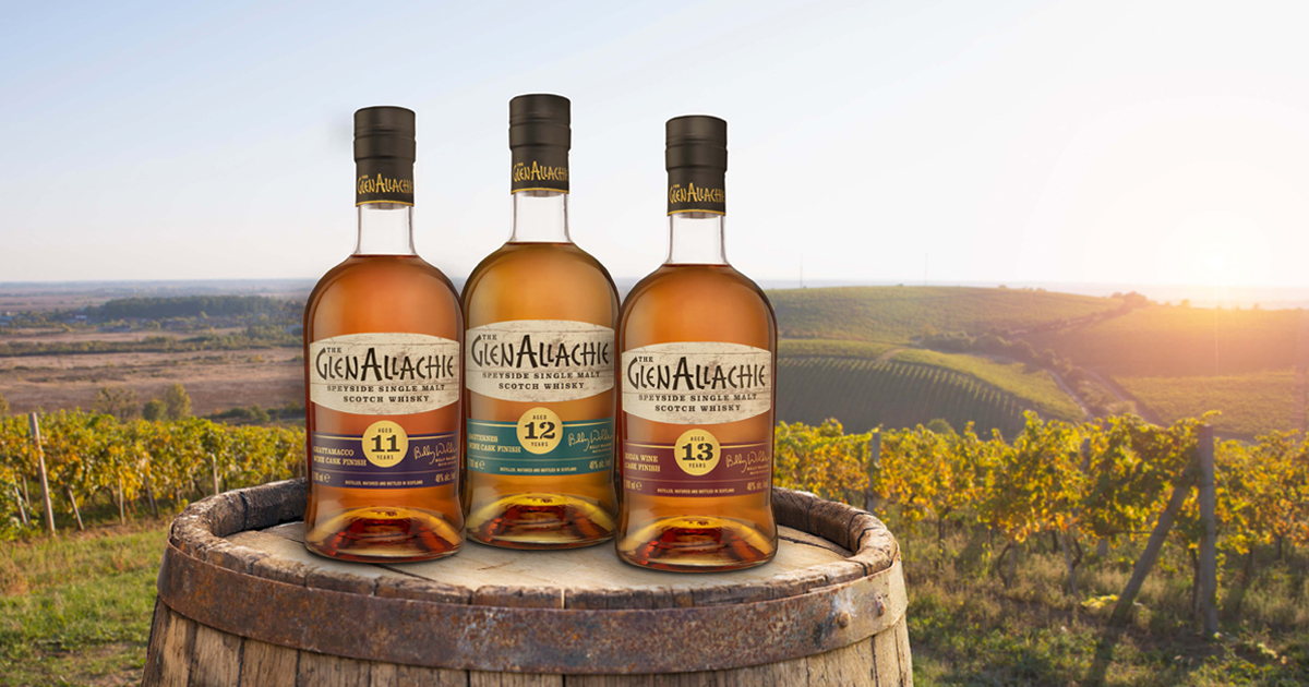 GlenAllachie Wine Cask Finish Series GlenAllachie Wine Cask Finish Series
