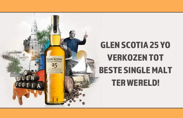 Glen Scotia 25 YO verkozen tot beste single malt ter wereld!