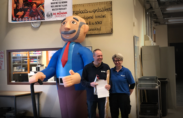 Walter Dierking ziet Abraham!