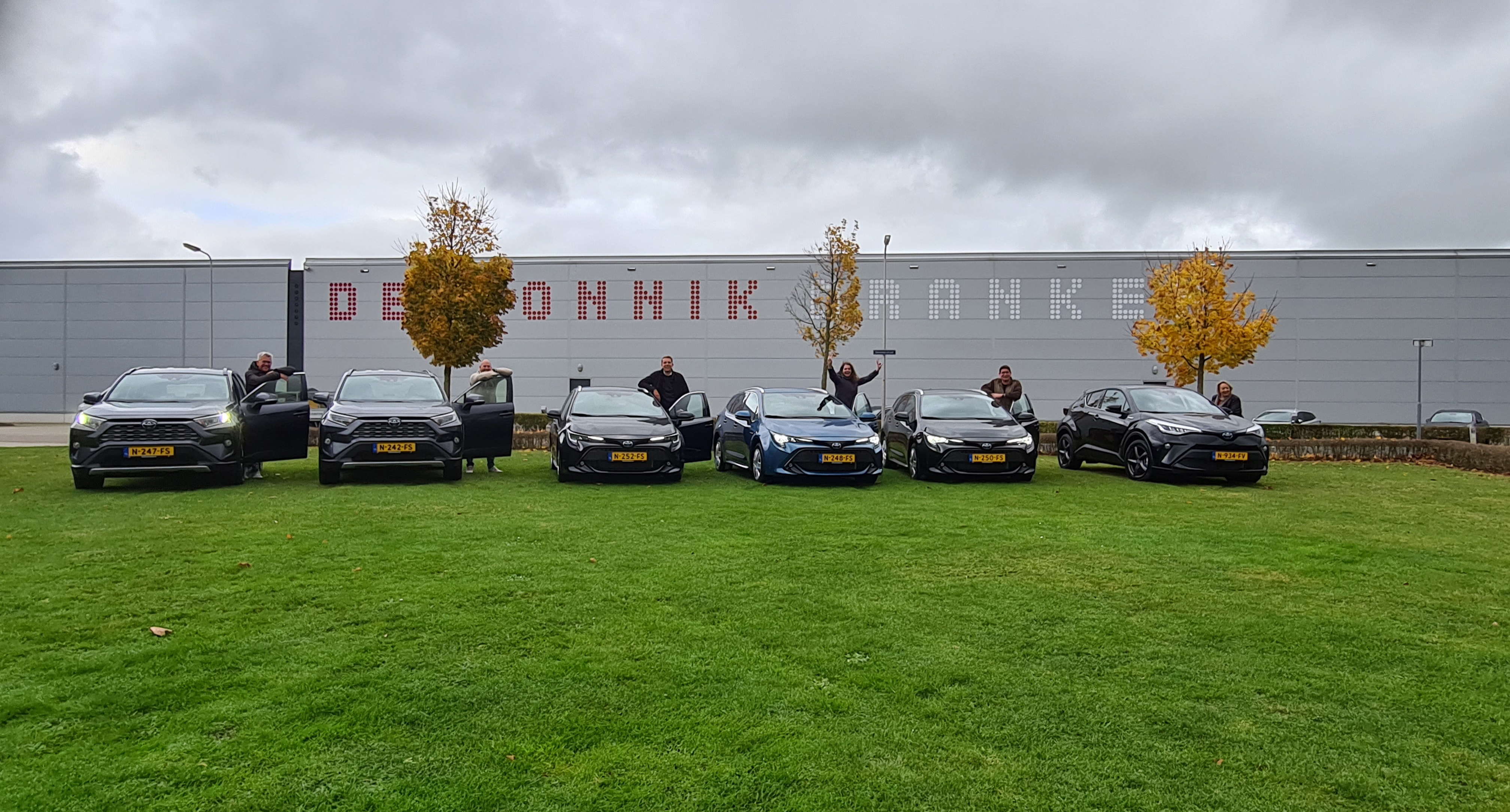 Uitbreiding en vernieuwing wagenpark personenauto’s De Monnik Dranken