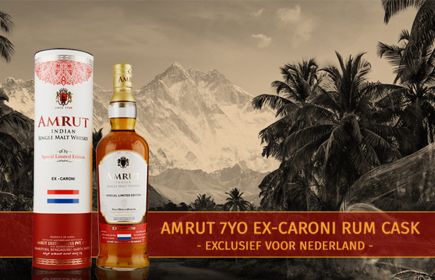 Amrut 7YO Ex-Caroni Rum Cask exclusief voor Nederland