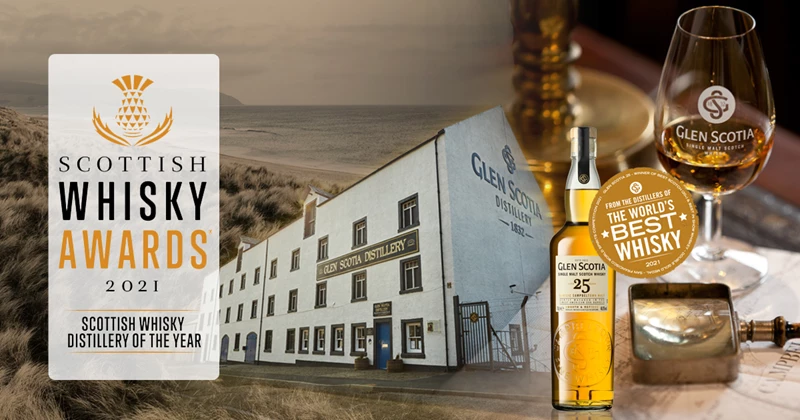Best Whisky In The World 2021 & Scottish Whisky Distillery of the Year 2021