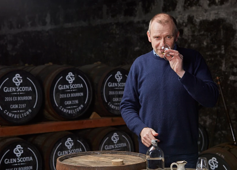 Master Blender Iain McAlister van Glen Scotia