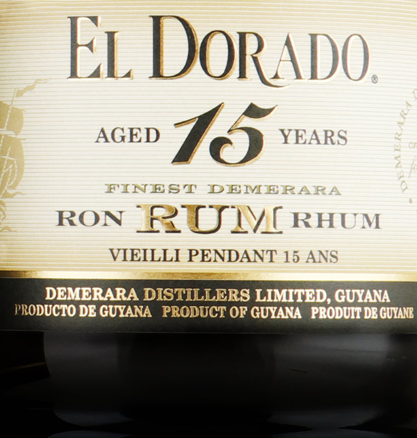 El Dorado 15 Years Old