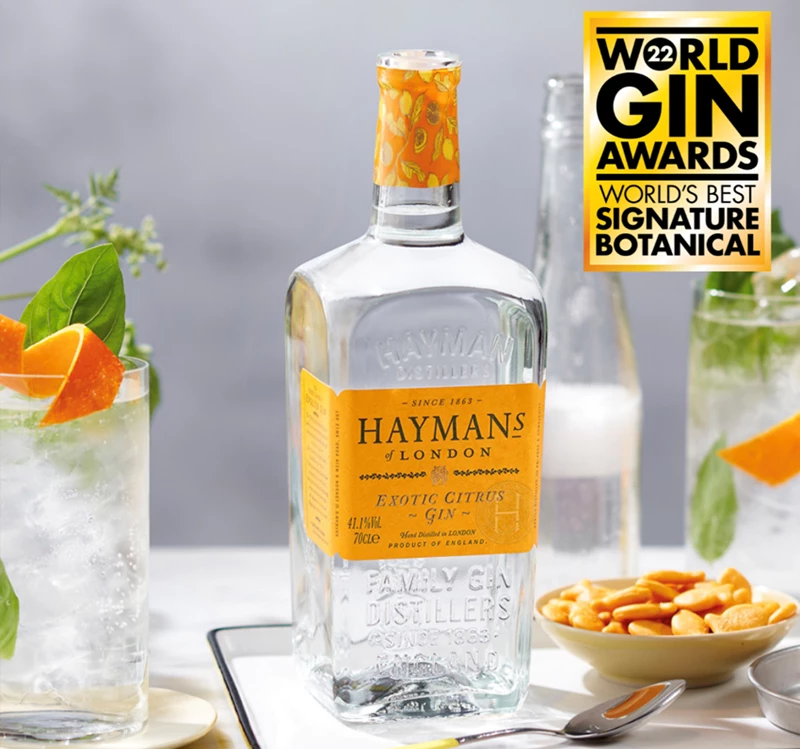 Hayman’s Exotic Citrus World’s Best in de categorie Signature Botanical