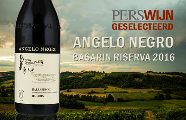 Angelo Negro Basarin Riserva 2016 geselecteerd in Perswijn 6 2022