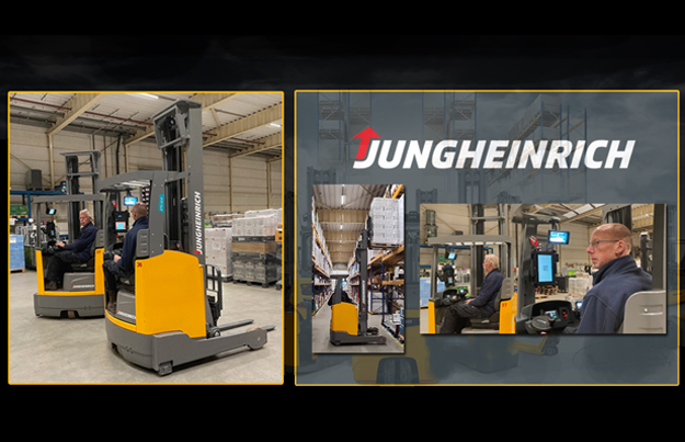 Nieuwe Jungheinrich reachtrucks afgeleverd bij De Monnik