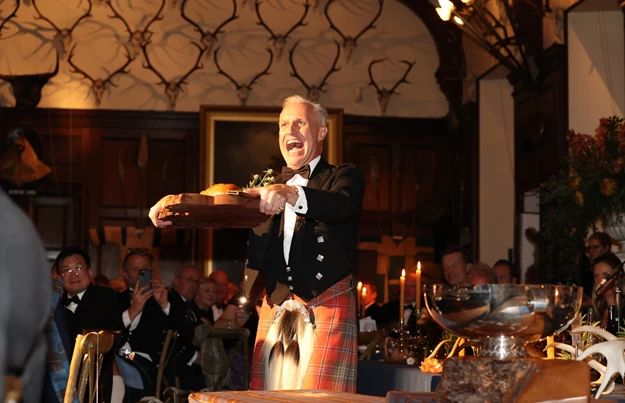 Haggis op Blair Castle