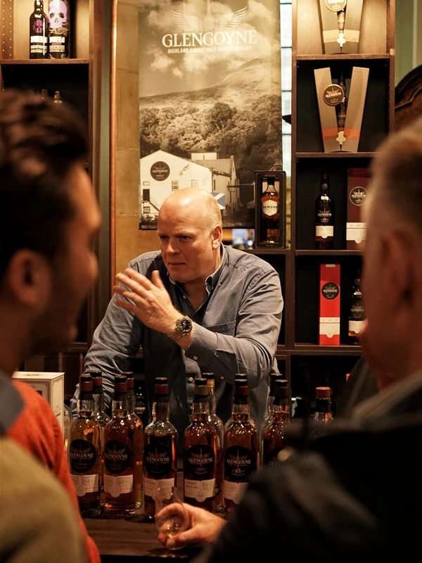 Gordon Dundas met Glengoyne op International Whisky Festival Den Haag 2022