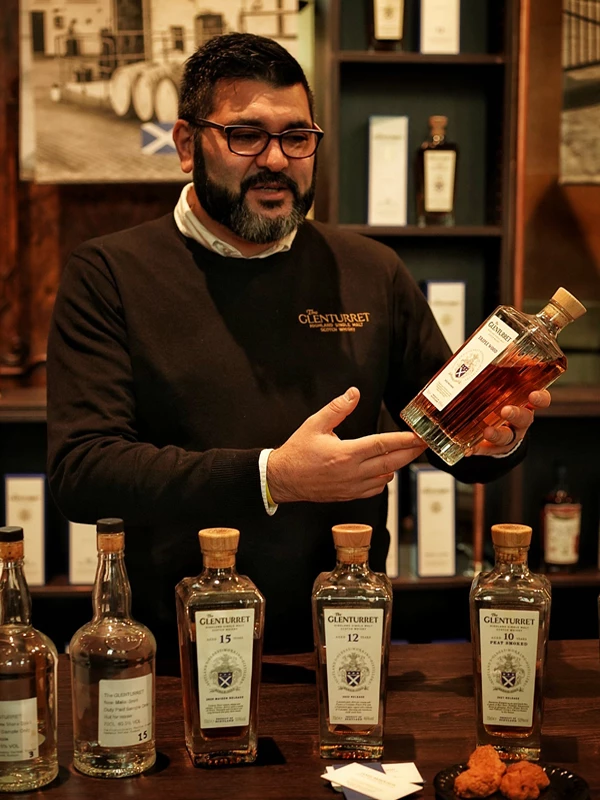 Jamie Morrison met Glenturret op International Whisky Festival Den Haag 2022