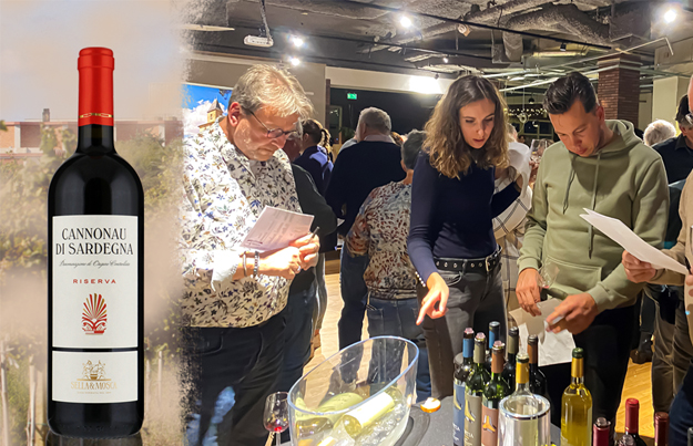 Sella & Mosca Cannonau Riserva favoriet op najaarsproeverij Slijterij Het Vloeibaar Genot