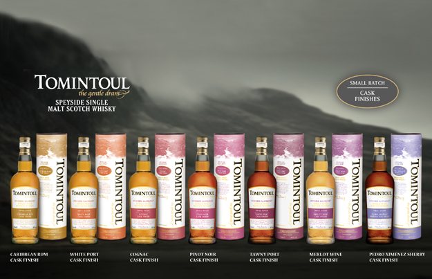 Robert Fleming brengt Tomintoul Cask Finishes reeks uit