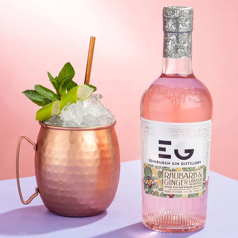 Edinburgh Rhubarb Mule