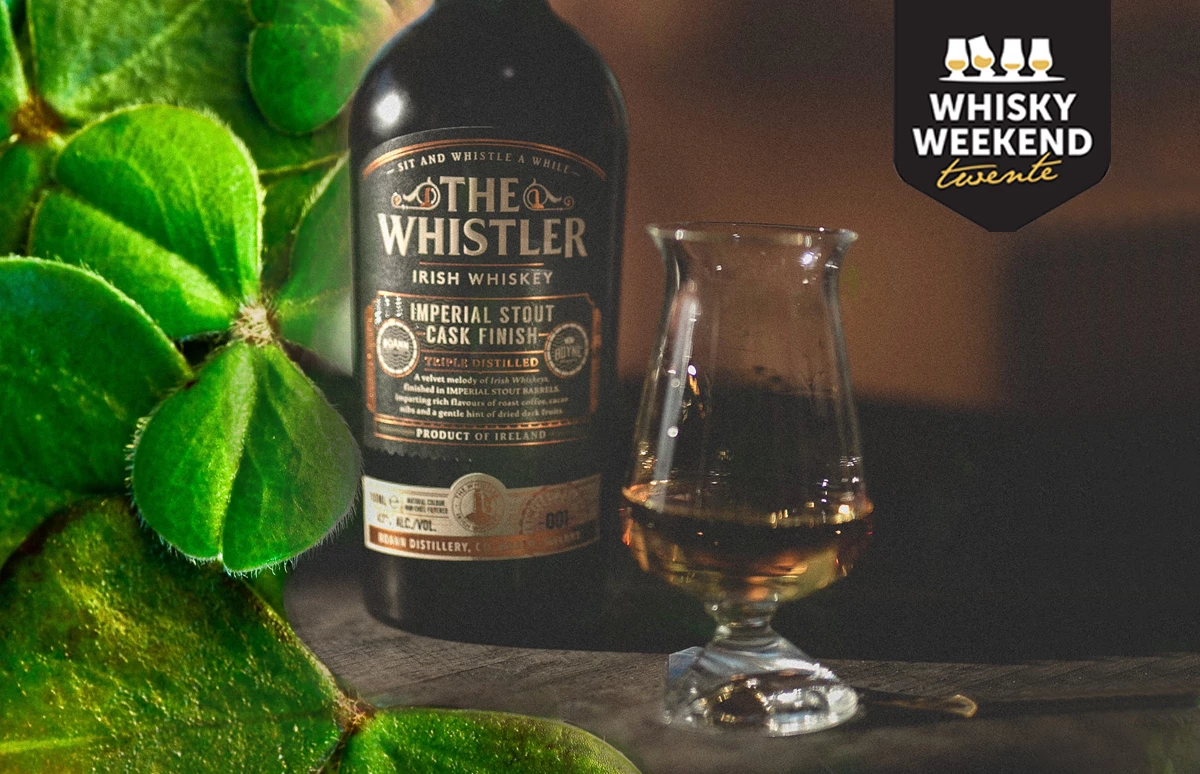 The Whistler Imperial Stout Cask Finish met St Patrick's Day op Whisky Weekend Twente 2023