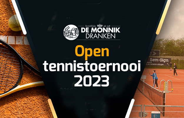 7e Editie van De Monnik Dranken Open tennistoernooi 2023