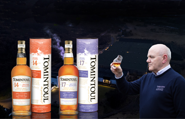 Tomintoul brengt limited edition whisky's uit met White Port en PX Sherry finish