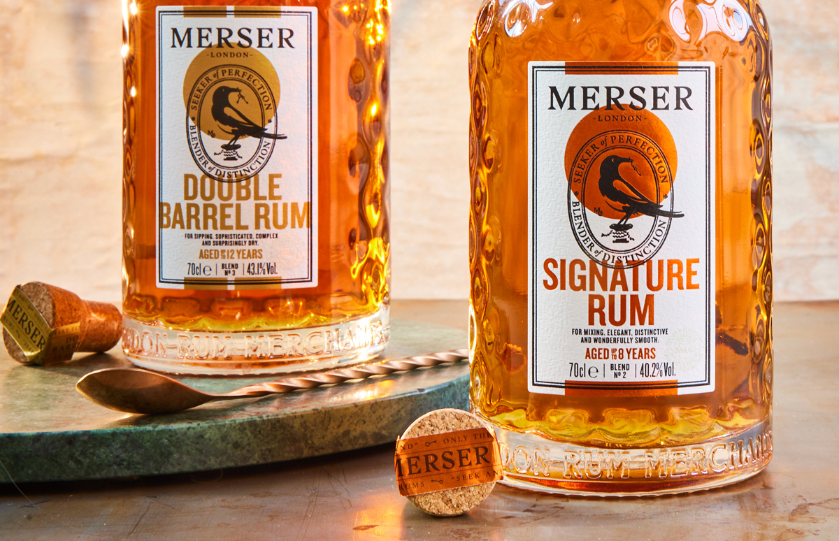 Merser viert nieuwe look met uitgave Signature Rum