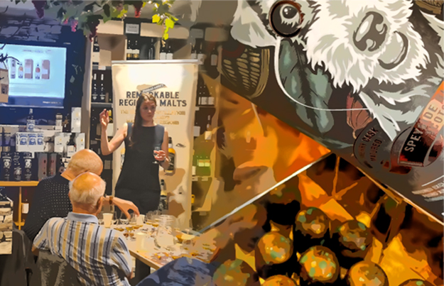 Lucie Stroesser laat Zoetermeer genieten van bijzondere whisky’s van Douglas Laing