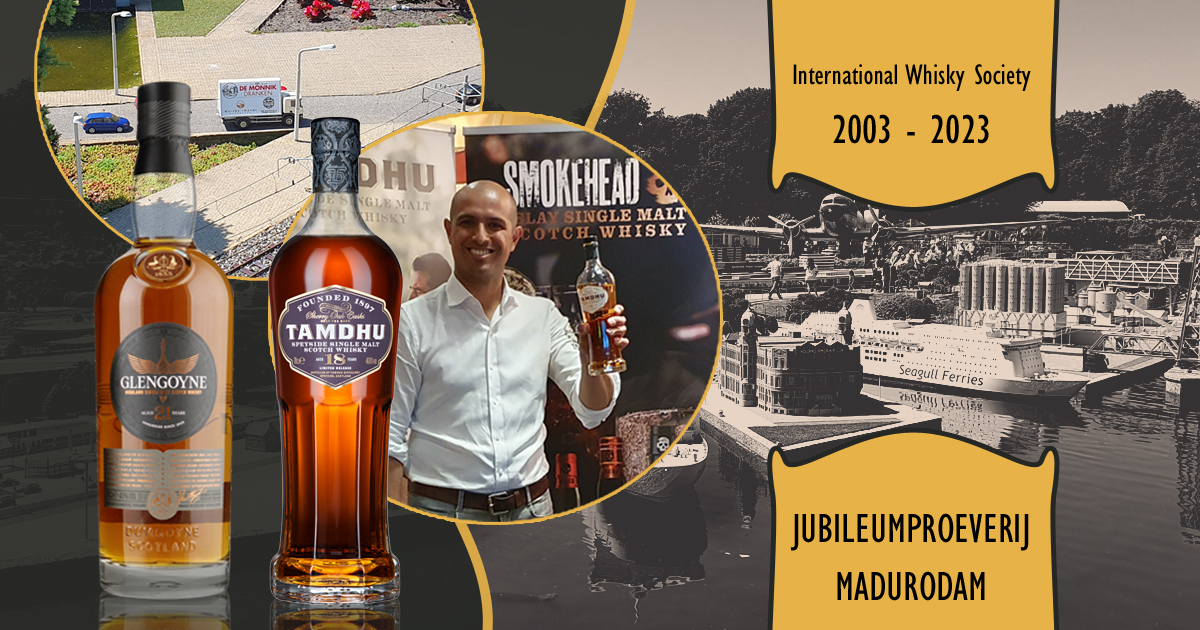 Glengoyne 21 YO en Tamdhu 18 YO ware pareltjes op jubileumproeverij IWS in Madurodam