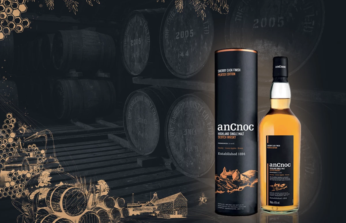 anCnoc Sherry Cask Peated Edition