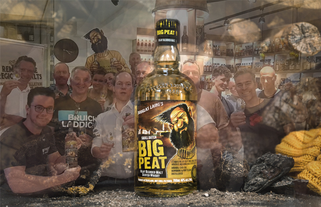 Meet & Greet met Big Peat bij Wijn & Whisky specialist van der Boog