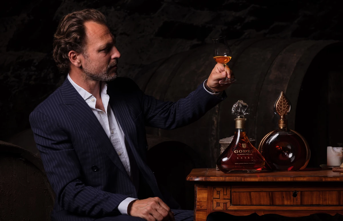 Godet Cognac bezoek Ronald Anneveldt tijdens zomerse roadtrip 2023