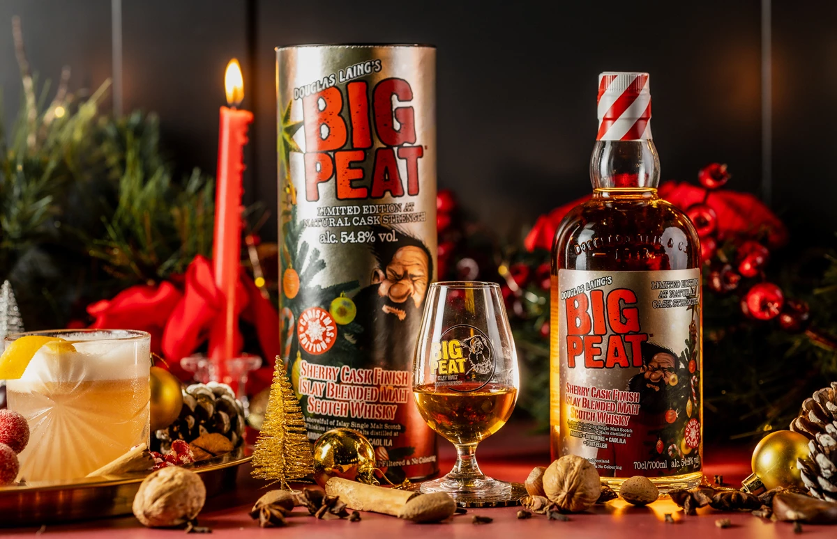Big Peat Christmas Edition 2023 Sherry Finish Kerstmis in een fles