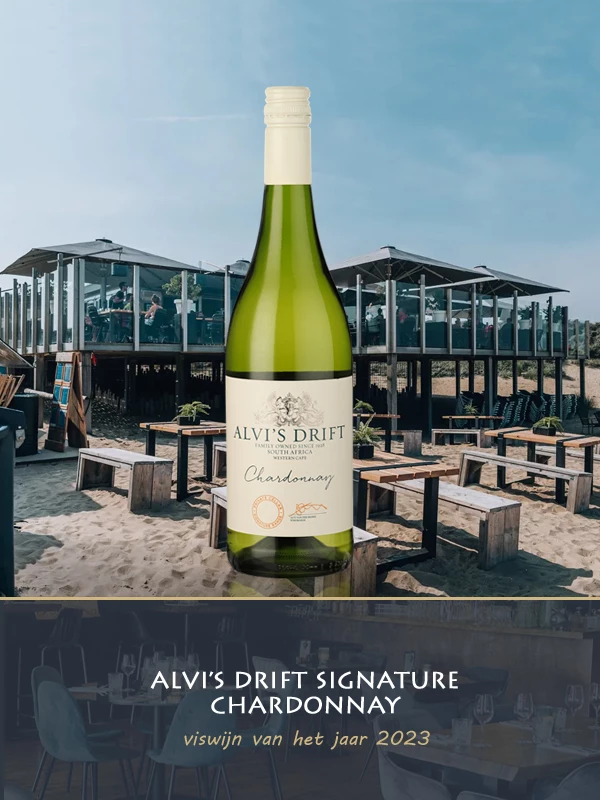 Alvi’s Drift Signature Chardonnay ‘viswijn van het jaar 2023’ op Goeree-Overflakkee  sfeer 3