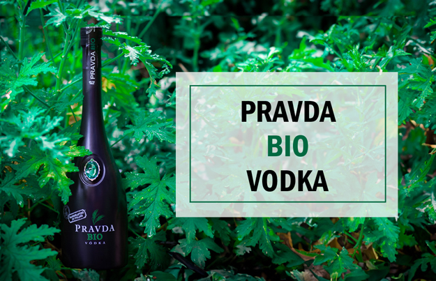 Groen genieten met Pravda Bio Vodka