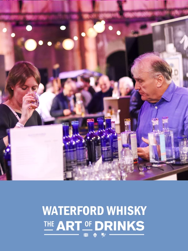 Mark Reynier van Waterford Whisky tijdens The Art of Drinks 2023