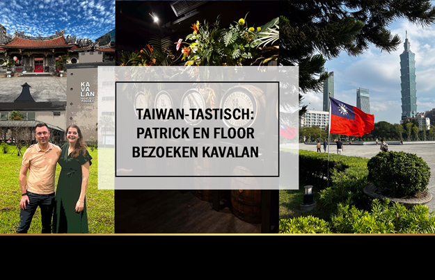 Taiwan-tastisch: Patrick en Floor bezoeken Kavalan