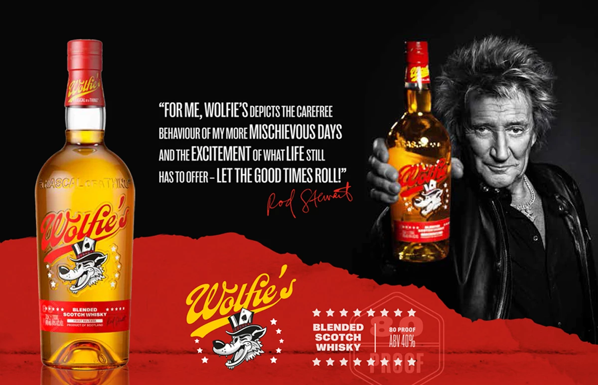 Wolfie's Blended Scotch Whisky puur Schots