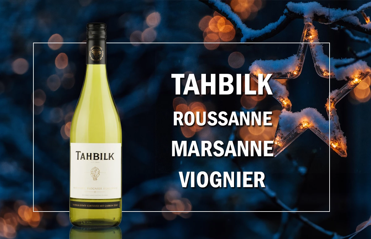 Witte wijnen - Tahbilk - Roussanne Marsanne Viognier - Perswijn Top-101 van 2023 