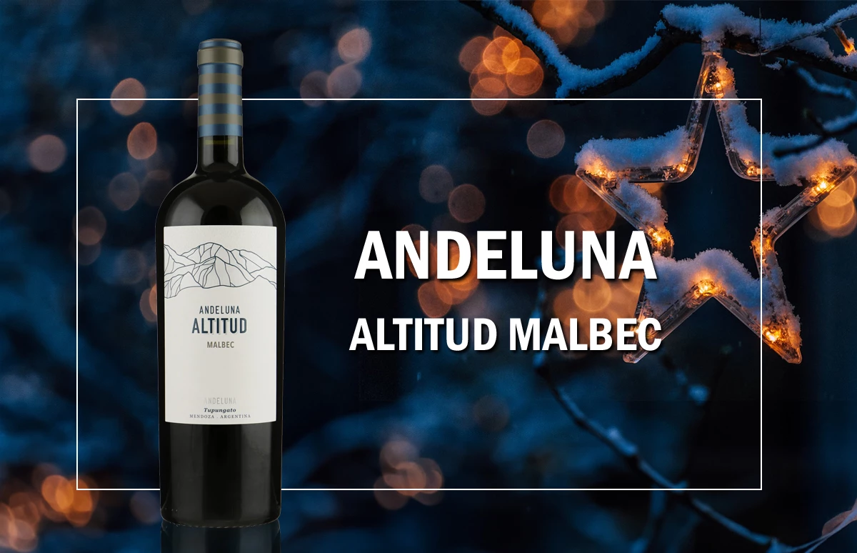 Rode wijnen - Andeluna - Altitud Malbec - Perswijn Top-101 van 2023 (1)
