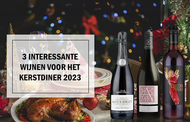 3 interessante wijnen voor het kerstdiner 2023